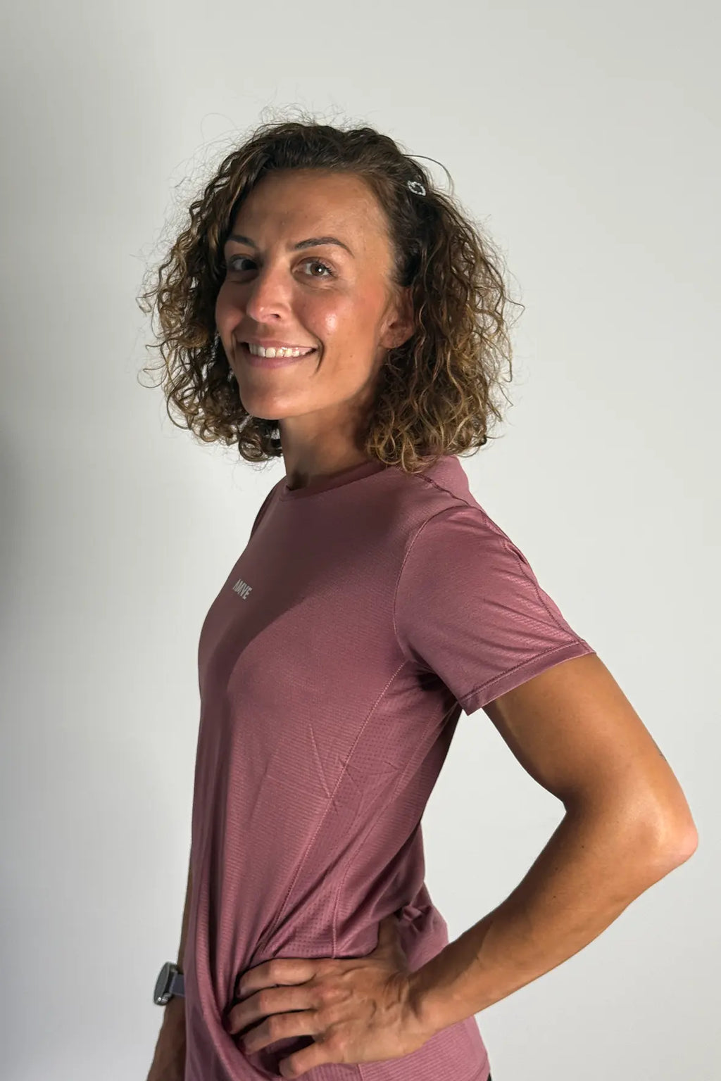 T-Shirt Running FASTER Femme AMVE