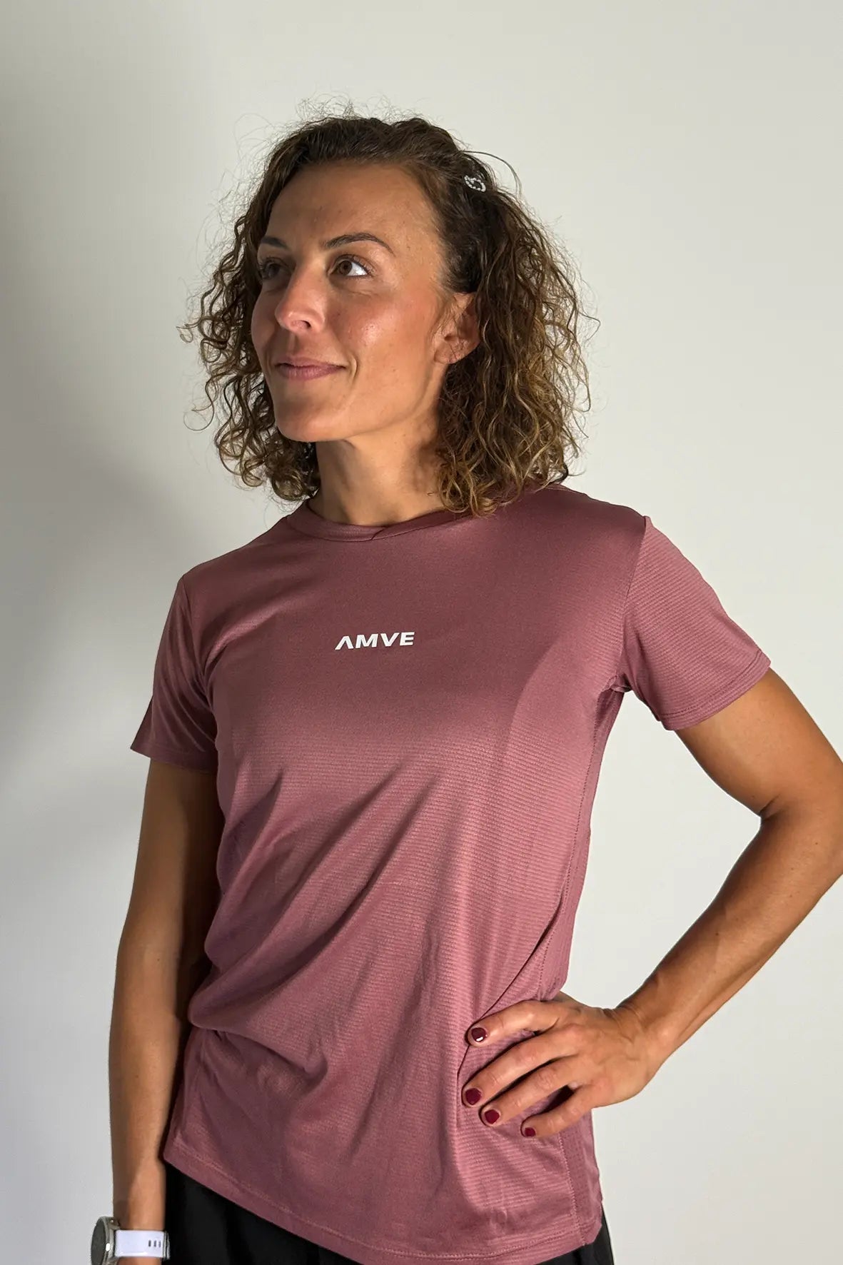 T-Shirt Running FASTER Femme AMVE